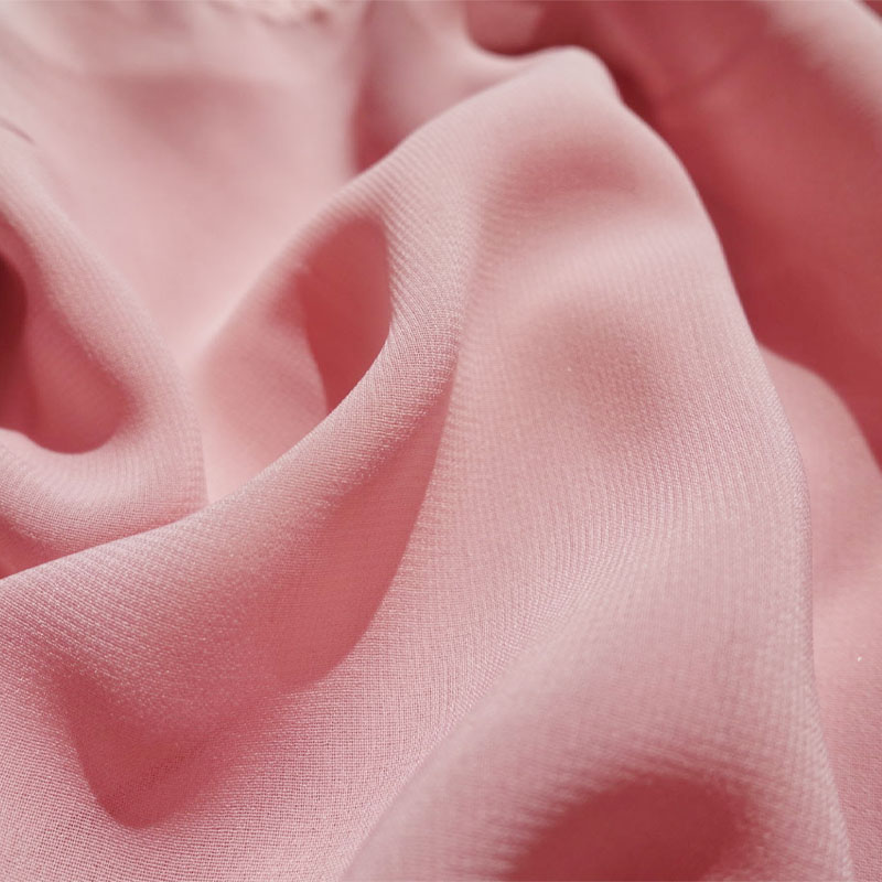 100D 80gsm Erittäin pehmeä, hengittävä, ihoystävällinen sifonki